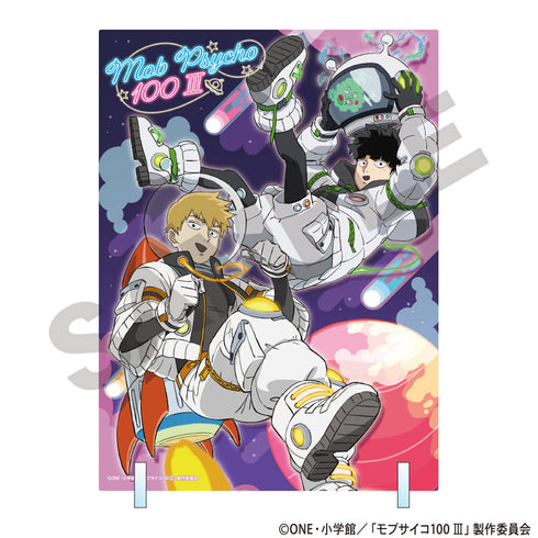 『モブサイコ100 III』アクリルパネル ピンク 宇宙服